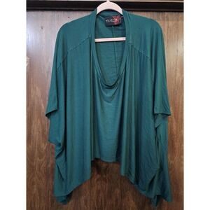 Killstar Drape Cardigan Womens XL 2XL Open Front Goth Boho Oversized‎ Layering